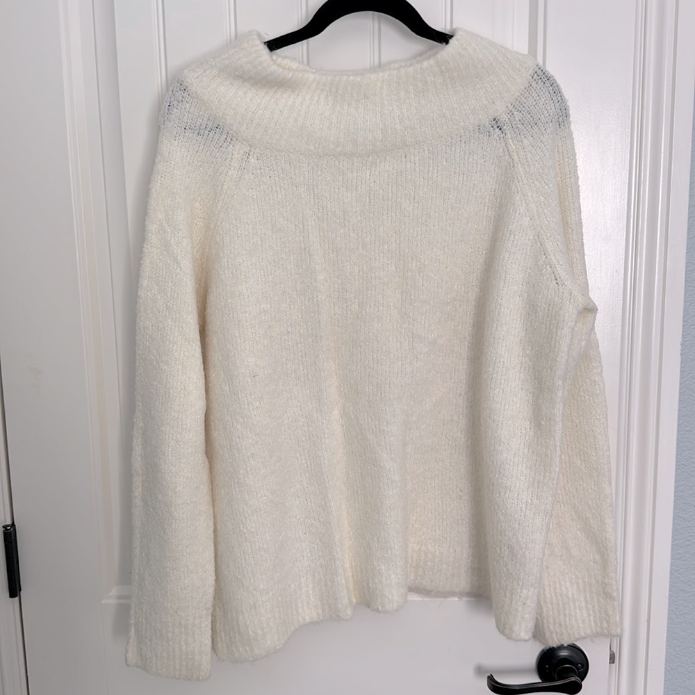 Anthropologie Moth Sweater Cream XL